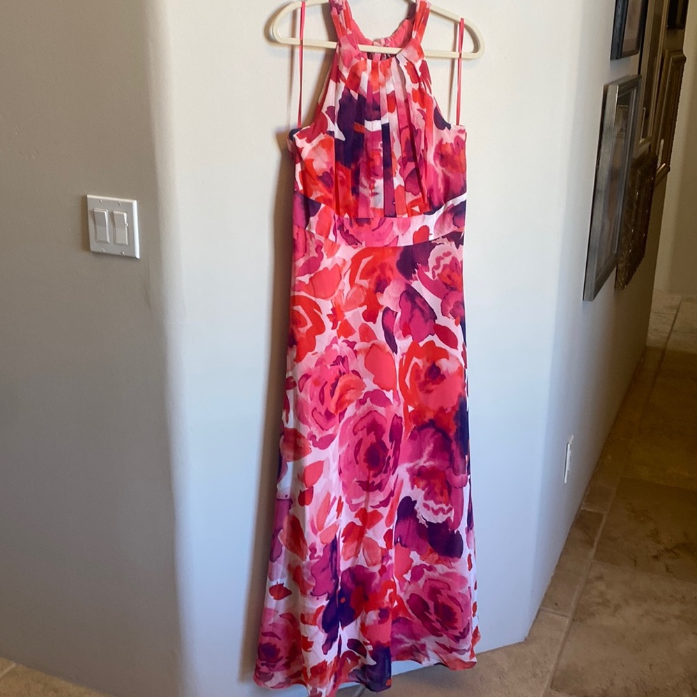 Eliza J floral maxi dress